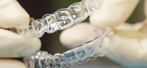 Picture of dental mouth guard